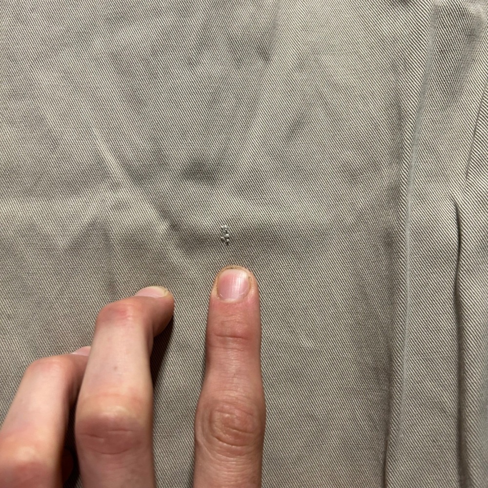 VTG Y2K Polo Ralph Lauren Prospect Pant Mens 38x32 (Fits 36x32) Tan Khaki Cotton - Picture 10 of 11